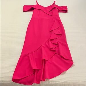 Bebe Vibrant Pink Dress